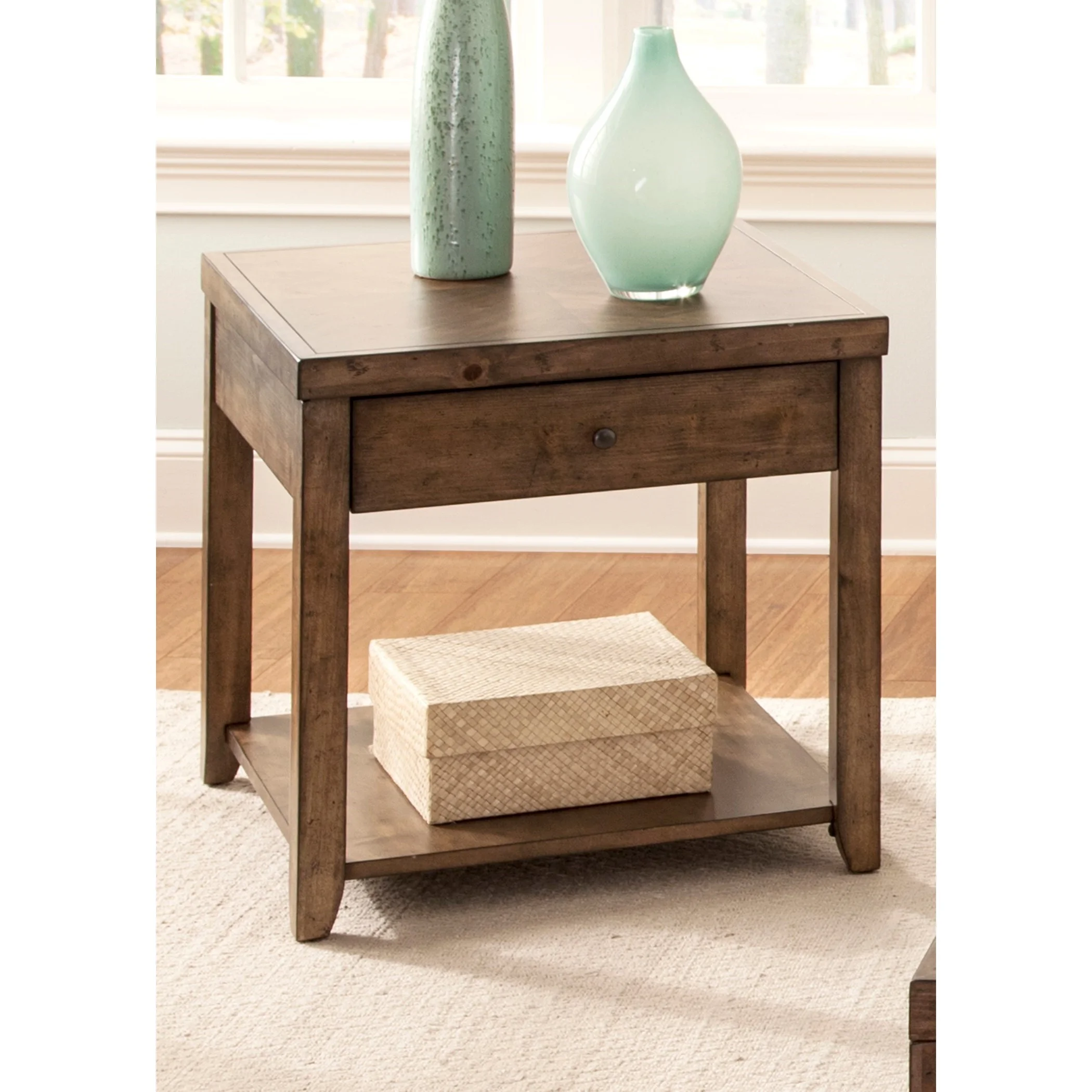 Liberty Furniture Mitchell Occasional 58OT1020 End Table Royal